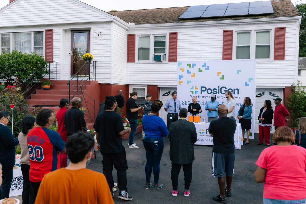 PosiGen's 'Solar For All' Celebration in New Haven