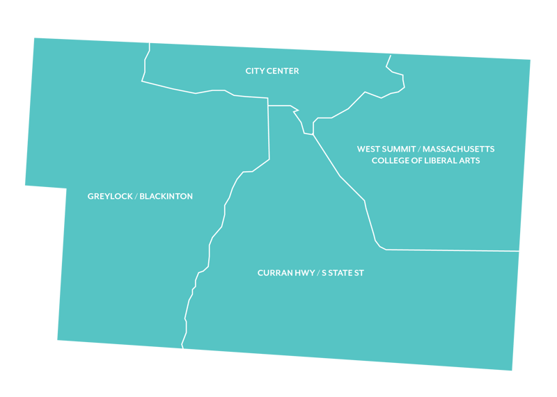 Map of North Adams, MA